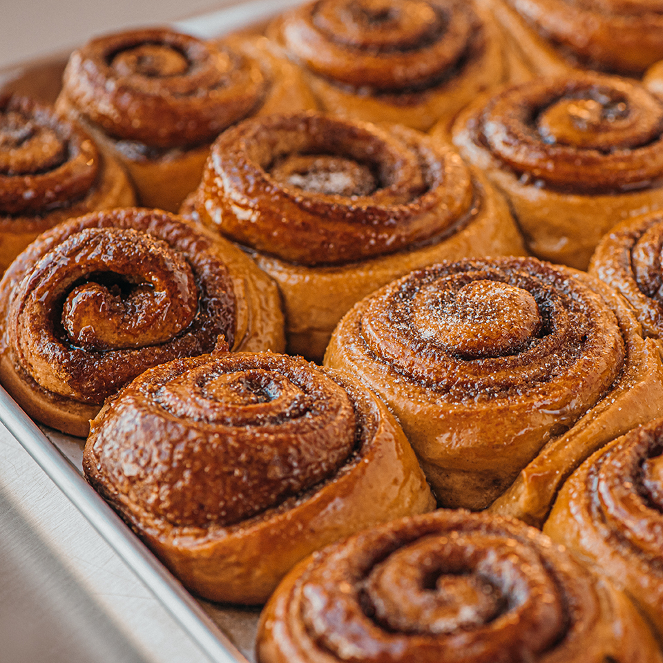 Orange-Cardamom Brioche Buns, a delicious recipe by Lassonde Food Service