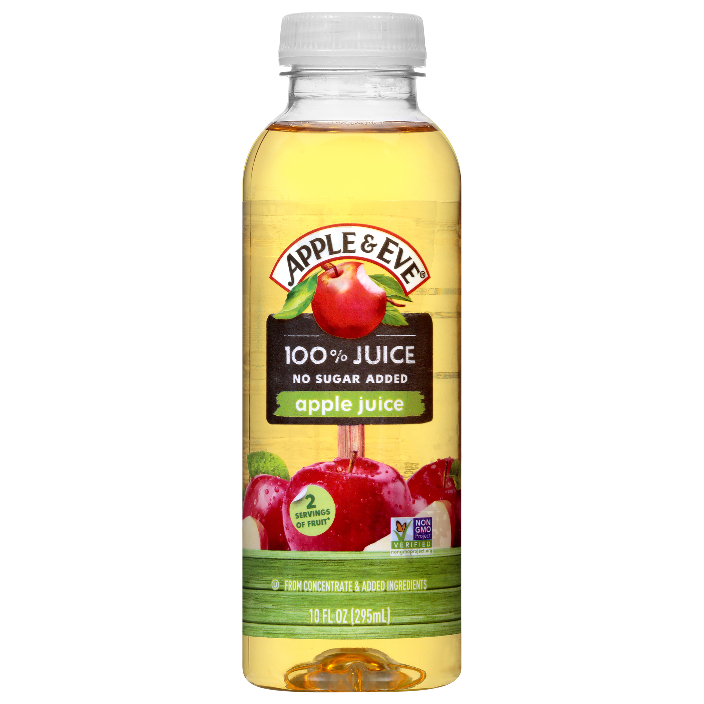 Apple Plastic PET 10 oz